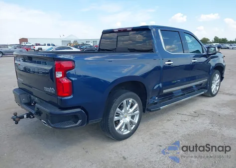 2022 Chevrolet Silverado 1500 2Wd Short Bed High Country из США, поврежденный, VIN 3GCPAFET4NG684250